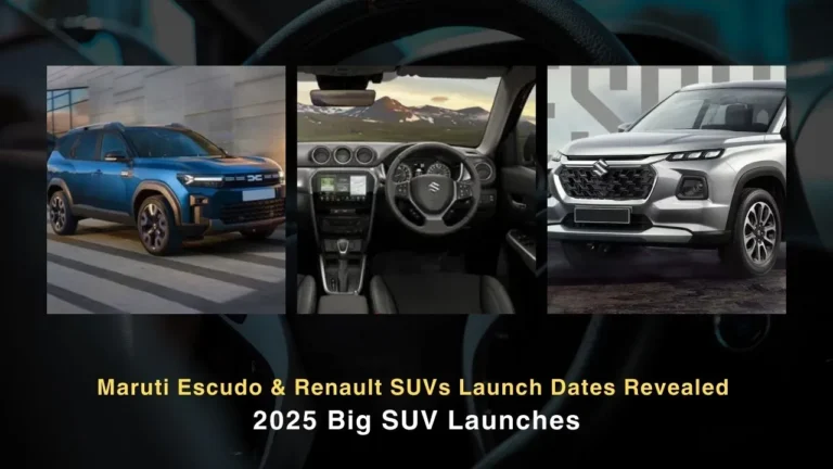 Maruti Escudo & Renault SUVs Launch Dates Revealed