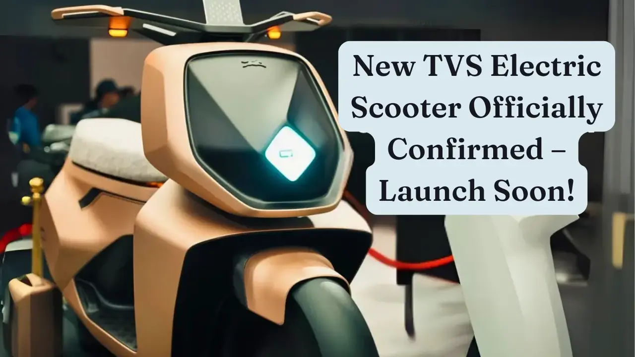TVS Electric Scooter Launch Confirmed for 2025 – Smart Features on a Budget