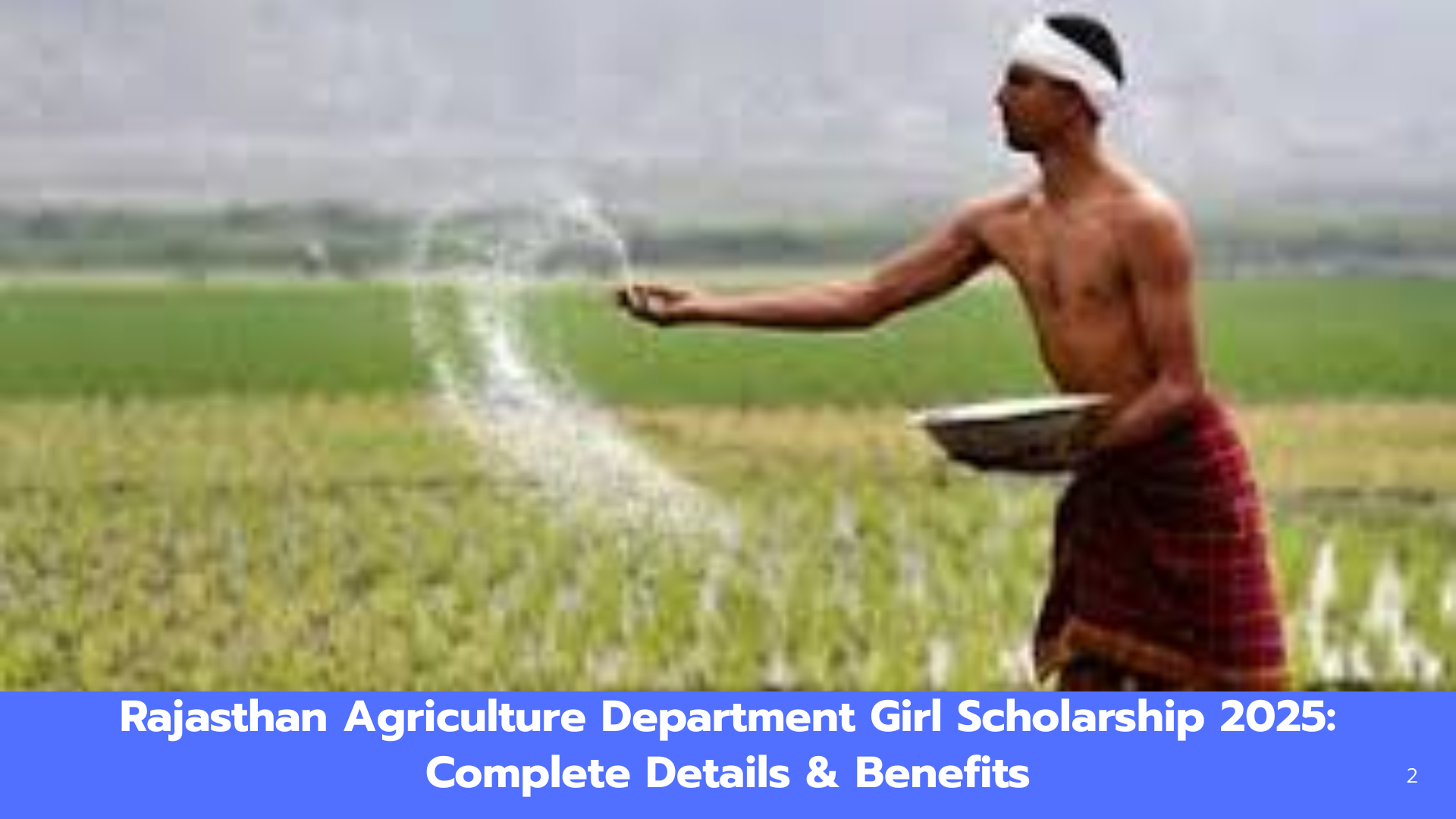 Rajasthan Agriculture Department Girl Scholarship 2025: Complete Details & Benefits