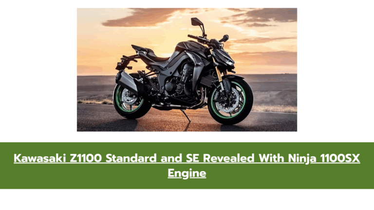 Kawasaki Z1100 Standard and SE: Design, Performance, Features Detailed