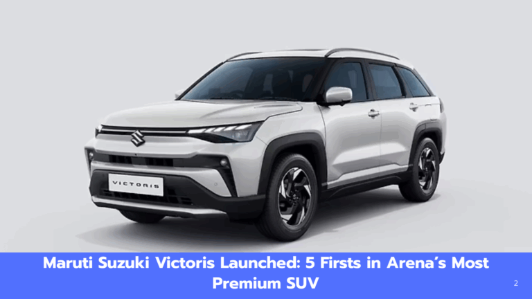 Maruti Suzuki Victoris Launched: 5 Firsts in Arena’s Most Premium SUV