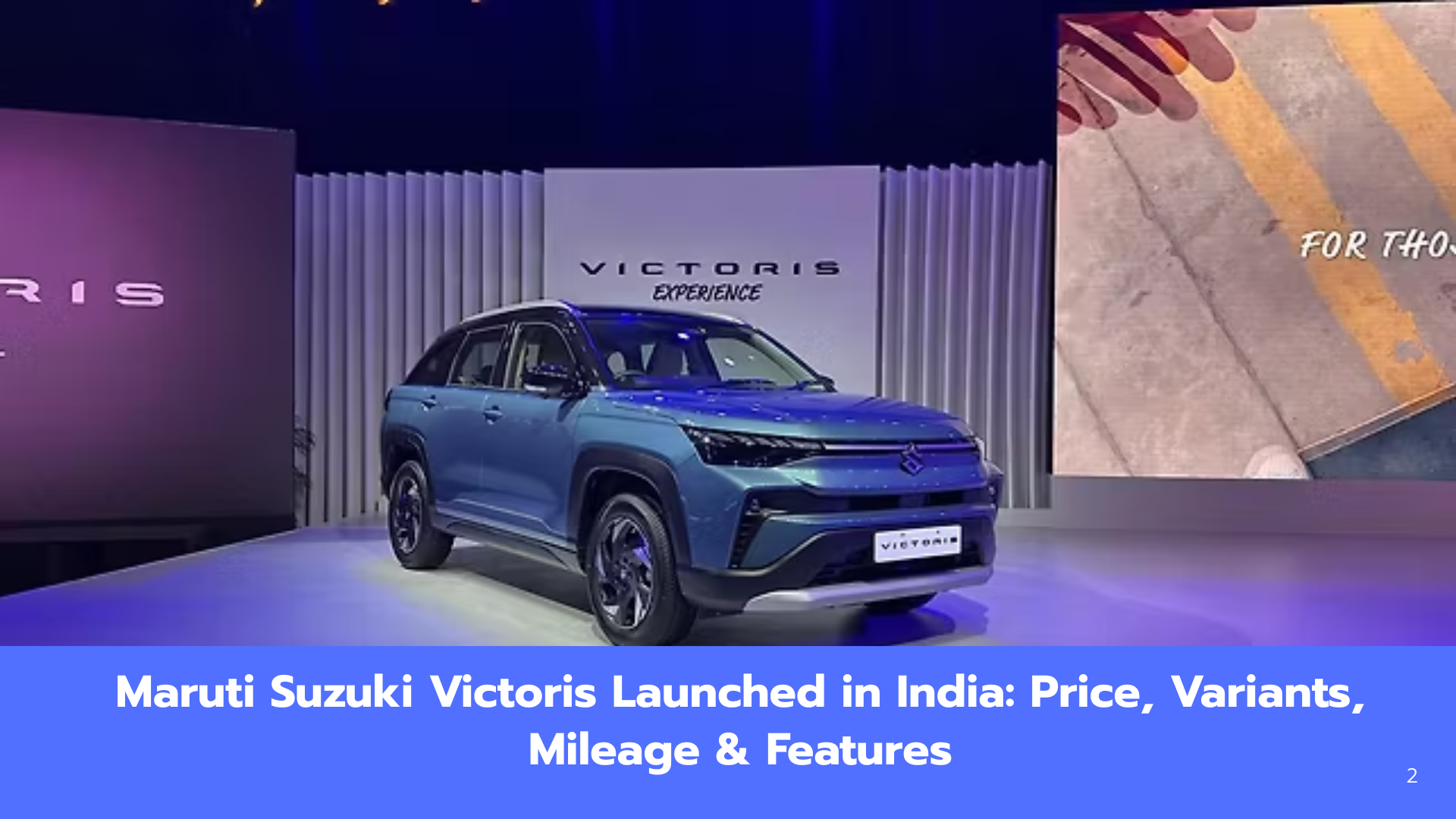 Maruti Victoris SUV Makes Debut at Rs 10.50 Lakh: Full Variant-Wise Price List