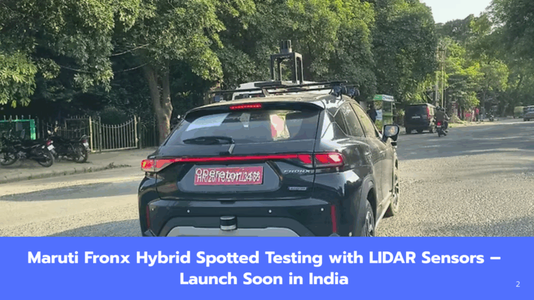 Production-Ready Maruti Fronx Hybrid Seen on Road: 48V Hybrid + ADAS Expected