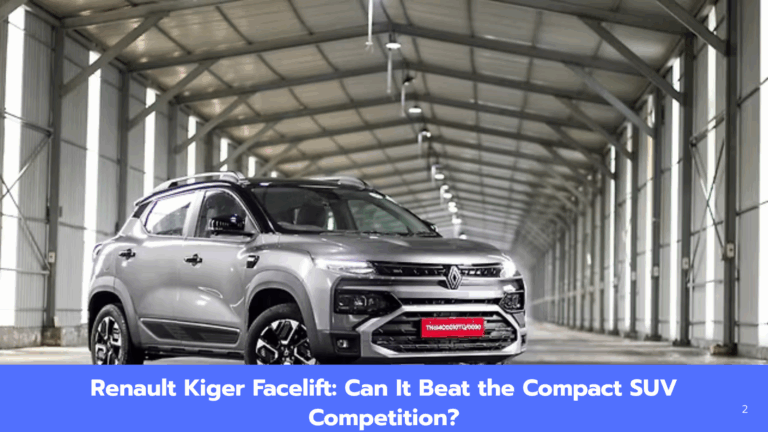 Renault Kiger Facelift 2025: New Features, Design Updates, and Performance Review