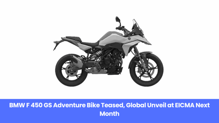 BMW F 450 GS Breaks Cover Before EICMA 2025 — India Launch Expected Soon