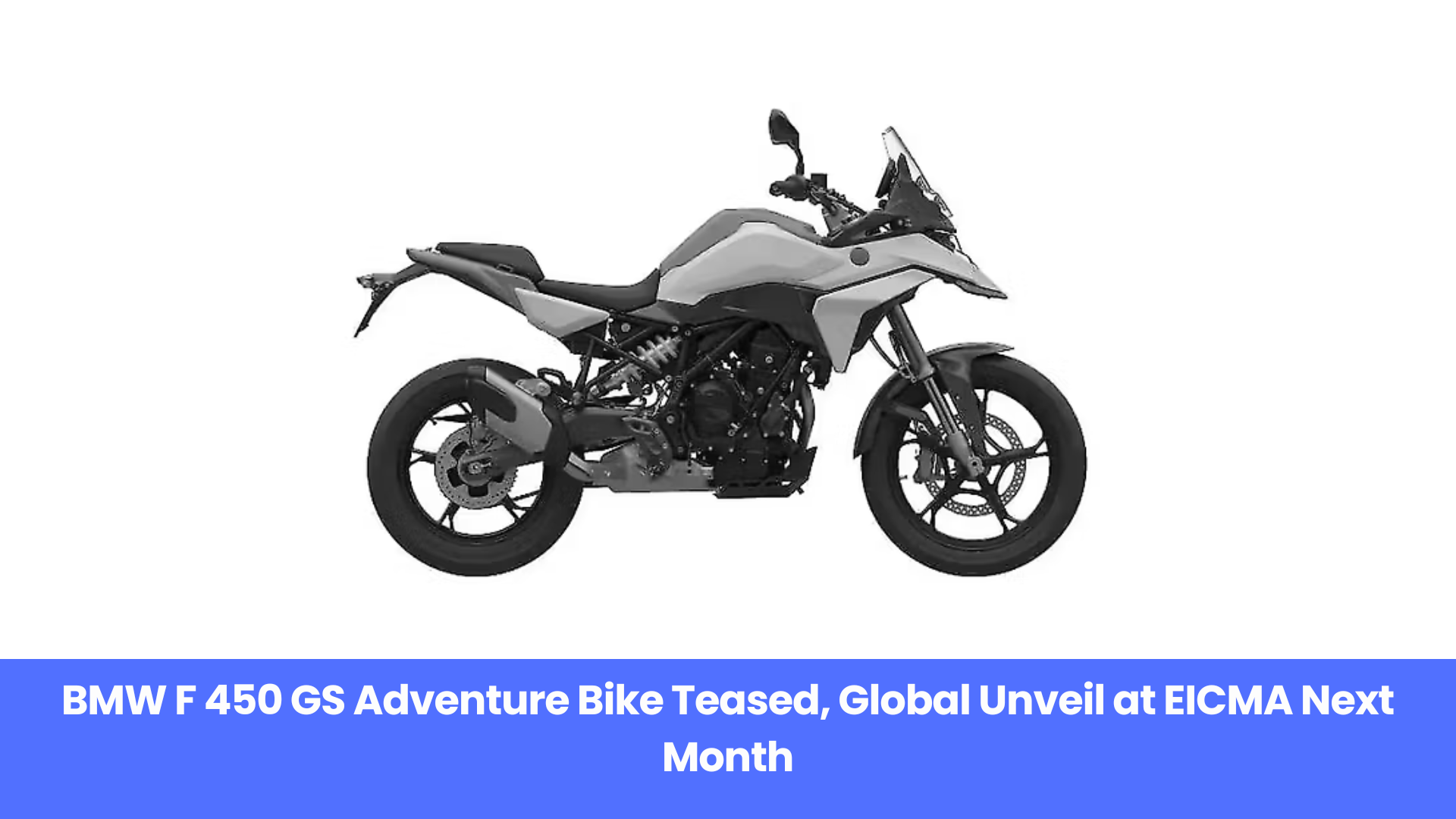 BMW F 450 GS Breaks Cover Before EICMA 2025 — India Launch Expected Soon