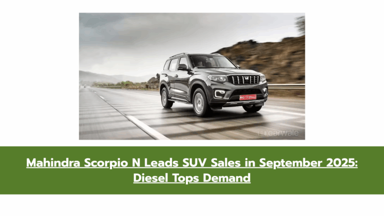 September 2025 Mahindra Sales Report: Scorpio N, Thar, XUV700 Performance
