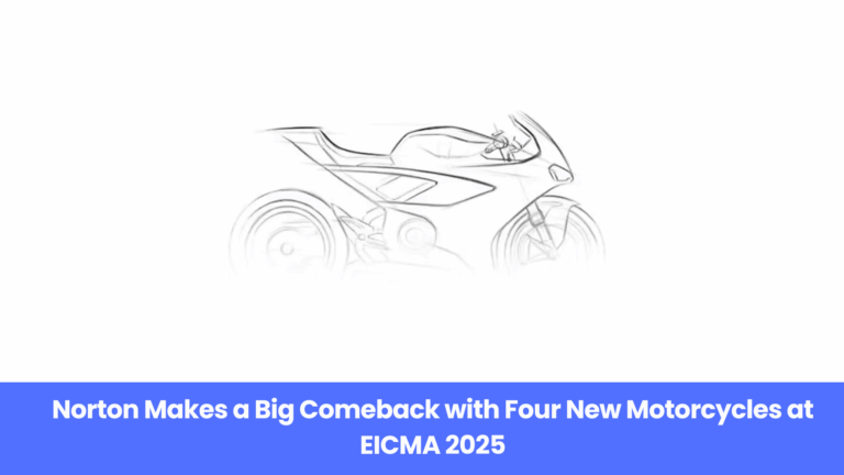 Norton Under TVS Ownership to Reveal Four Fresh Bikes on November 4, 2025