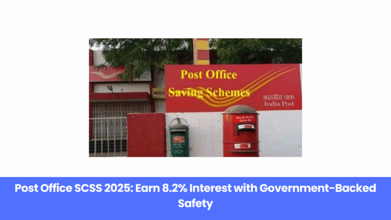 Senior Citizens Savings Scheme 2025: 8.2% Interest, ₹30 Lakh Limit — Full Details Inside