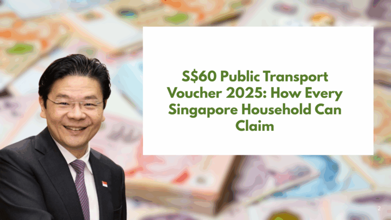 Singapore S$60 Transport Voucher 2025: Big Relief for Commuters!