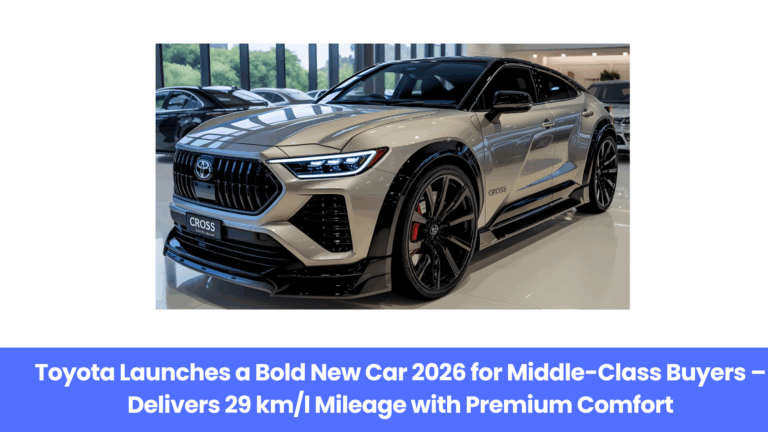 Toyota Launches Eco-Friendly Corolla Cross Hybrid 2026 – Stylish, Safe & Efficient