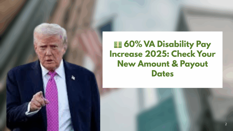 60% VA Disability Pay Increase 2025: Check Your New Amount & Payout Dates