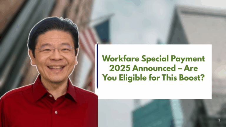 Singapore Workfare Special Payment 2025: How Much Will You Get and When?