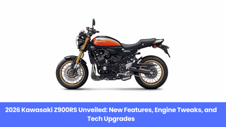 Kawasaki Z900RS 2026 Revealed – Now Gets Ride-by-Wire, Cruise Control & IMU!