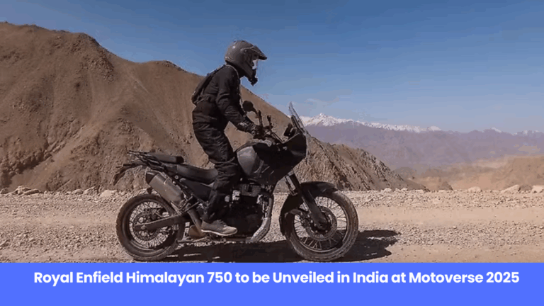 Royal Enfield Himalayan 750 India Launch Confirmed for Motoverse 2025