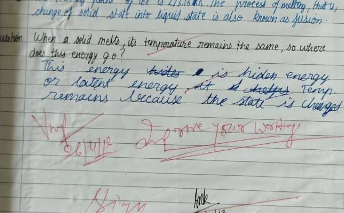 Teacher Asks Student To Improve Handwriting, Dad Defends Him With A Supportive Note