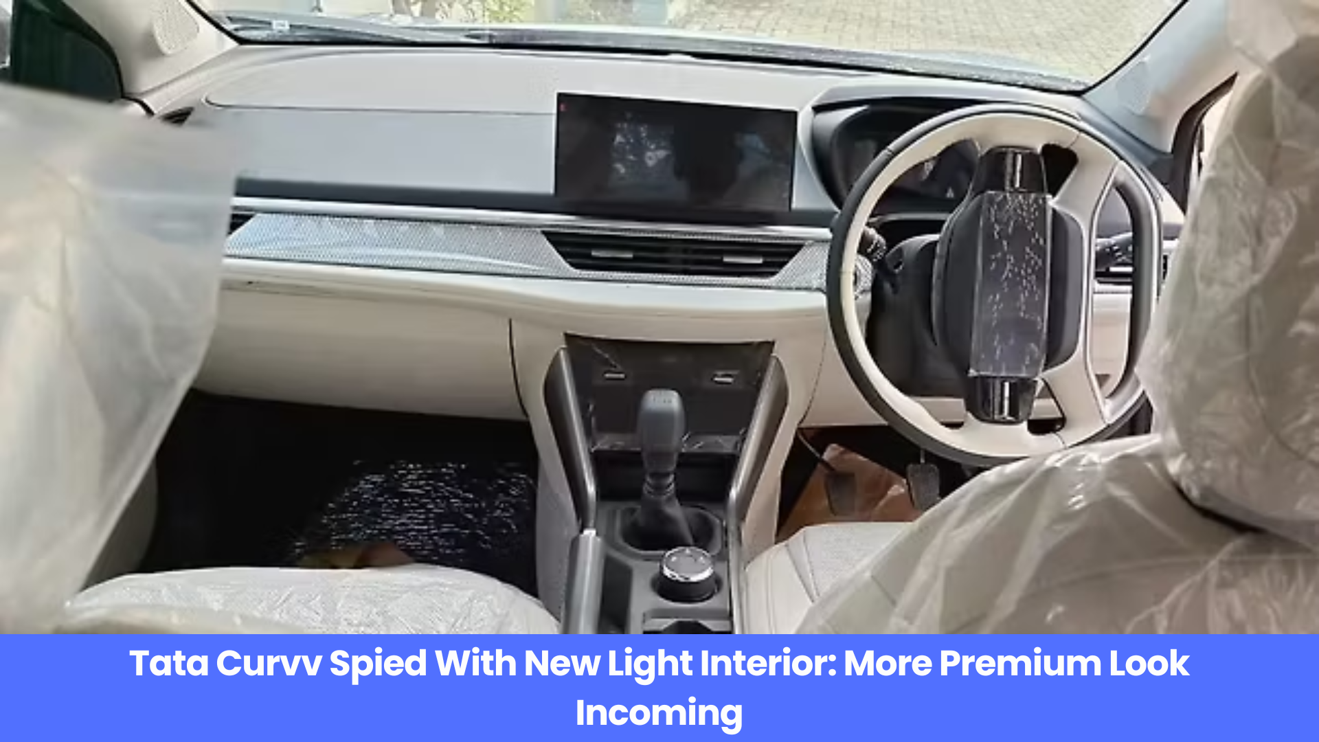 Tata Curvv Spied With New Light Interior: More Premium Look Incoming!