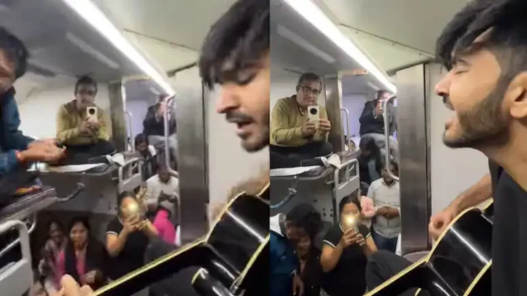 PASSENGERS REJOICE AS TRAIN COACH TURNS INTO A MINI CONCERT