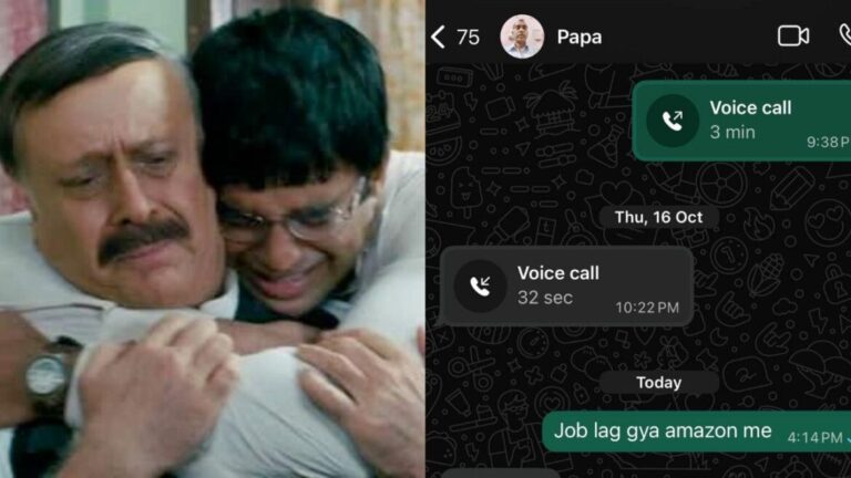 Indian Father’s Unexpected Reply To Son After He Gets A Job At Amazon Goes Super Viral