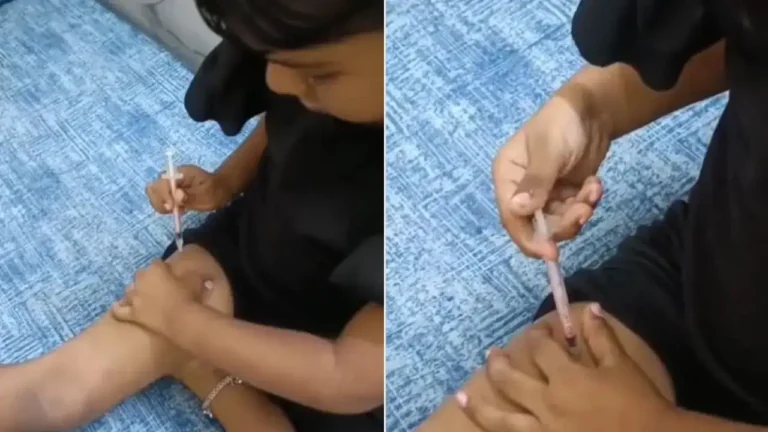 Watch Video: 6-Year-Old Girl Self-Injects Insulin