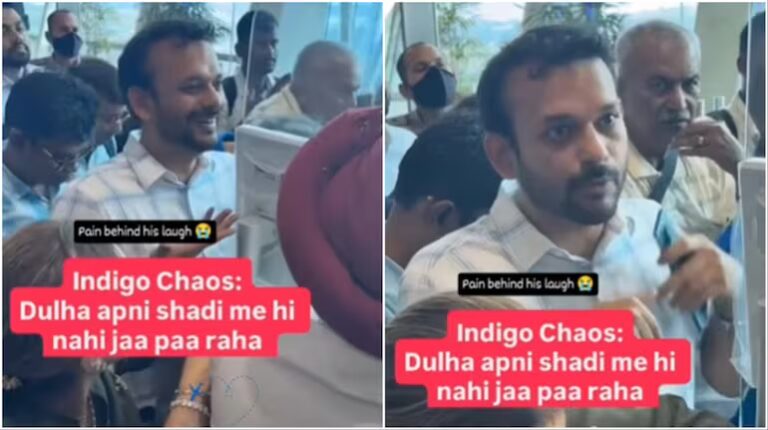 Groom Says He Is Missing His Own Wedding in Viral Airport Video