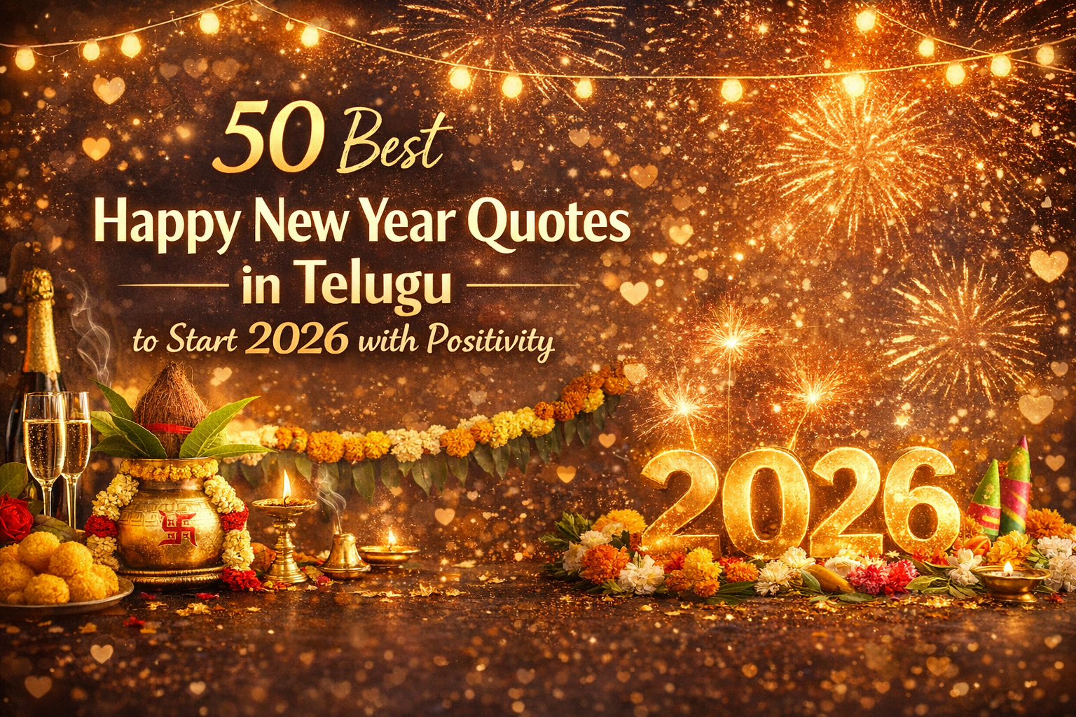 Best Happy New Year Quotes in Telugu