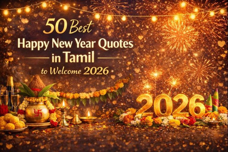 Heartfelt Happy New Year Wishes in Tamil for Friends and Family