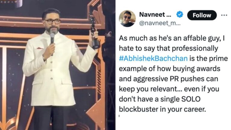 Abhishek Bachchan Gives Graceful Reply After Journalist Questions His Filmfare Win