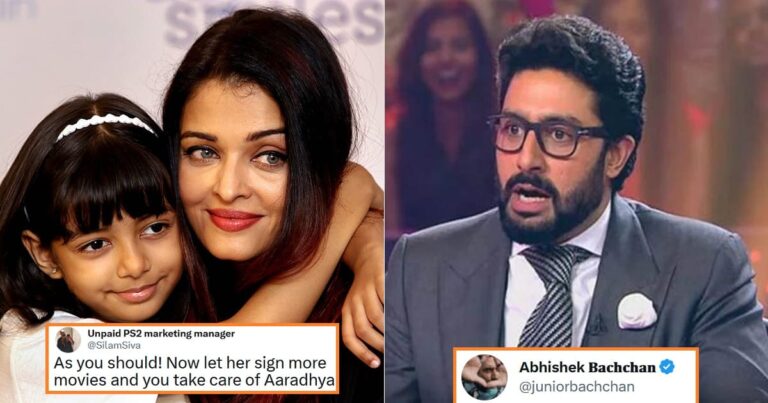 Abhishek Bachchan Gives Perfect Reply To Fan About Aishwarya Rai’s Work