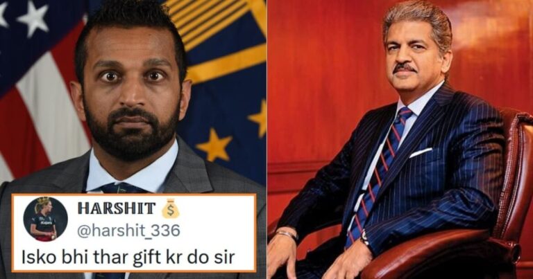 Anand Mahindra Responds After Netizen Asks Him To Gift Thar To FBI Director Kash Patel