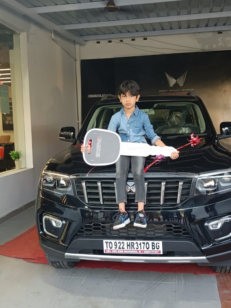 ANAND MAHINDRA REPLIES TO BOY WHO COULDN’T SLEEP BEFORE SCORPIO-N DELIVERY