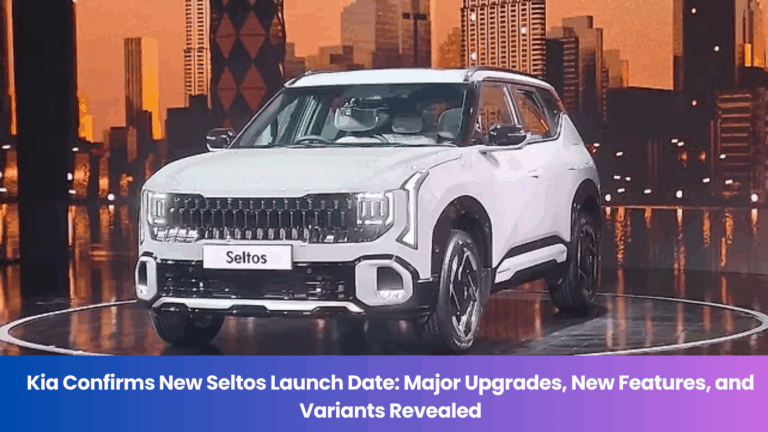 Bookings Open Tonight! New-Gen Kia Seltos Coming with Twin Displays & Level 2+ ADAS