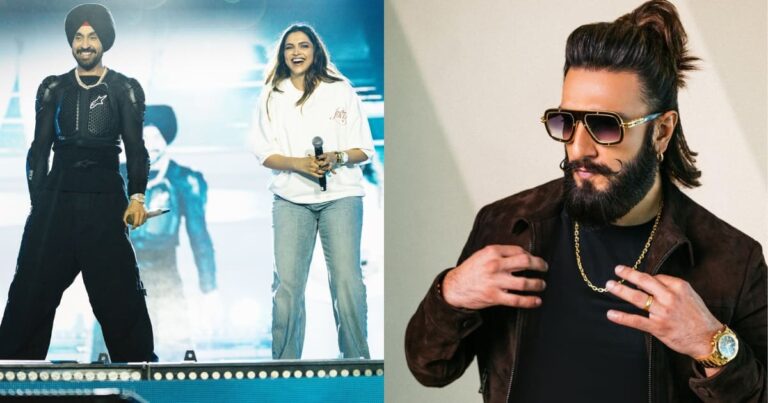 Ranveer Singh Responds To Diljit Dosanjh’s Post Featuring Deepika Padukone From His Bangalore Concert