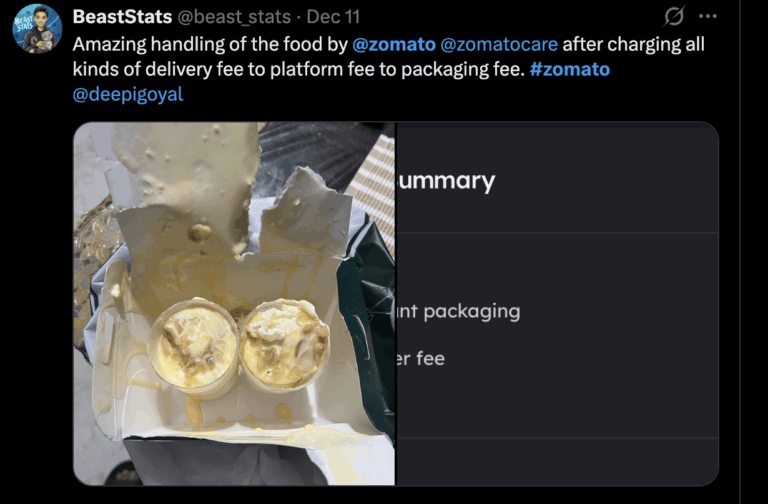 Zomato Customer Shares Shocking Food Handling Experience on X, Picture Goes Viral