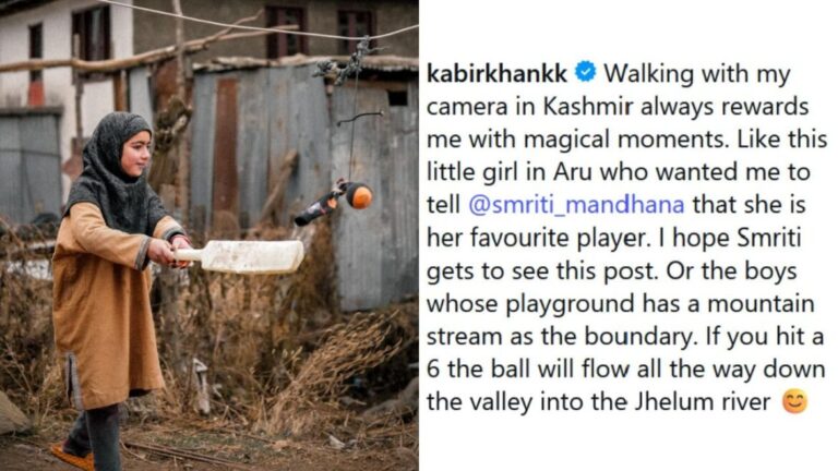 Smriti Mandhana’s Sweet Message To Young Kashmiri Fan Wins Internet Hearts