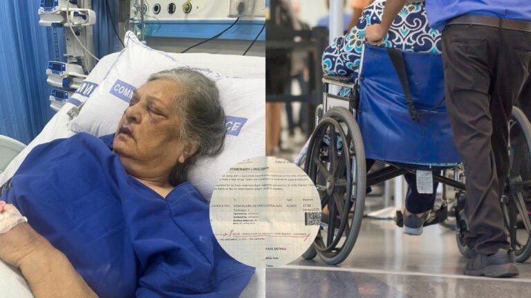 Air India Responds After 82-Year-Old Is Admitted To ICU After Being Denied A Wheelchair