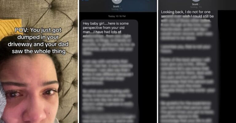 Father’s Emotional Support After Daughter’s Breakup Wins Hearts Online