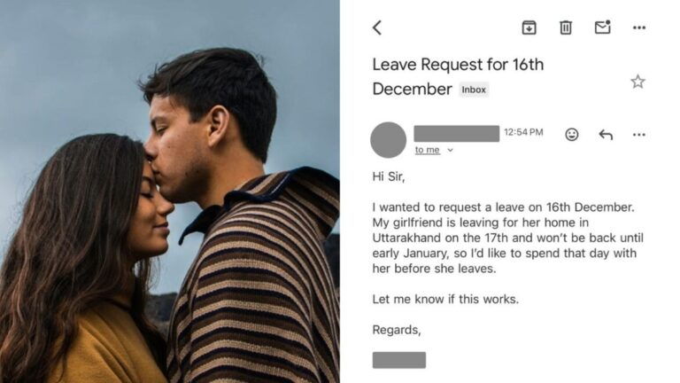 Boss’s Reply To Employee’s Leave Request Goes Viral Online