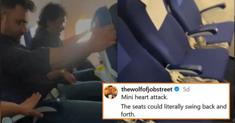 IndiGo Responds After Passenger’s Seat Starts Swinging Mid-Air; Video Goes Viral