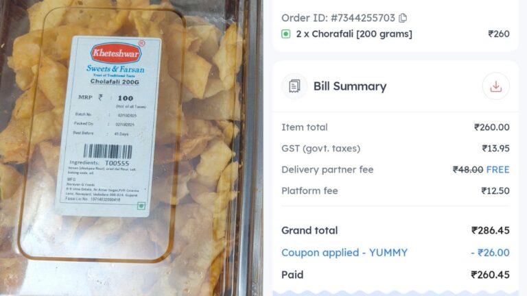 Zomato Responds After Customer Complains About Being Charged Above MRP