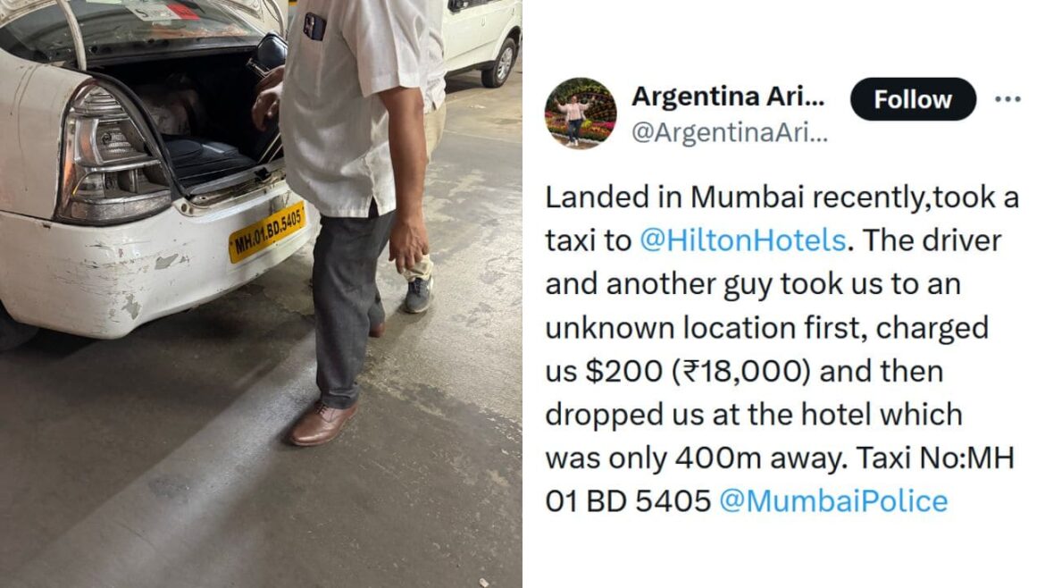 Police Respond After Foreign Tourist Claims Taxi Driver Charged ₹18,000 For 400 m Distance In Mumbai