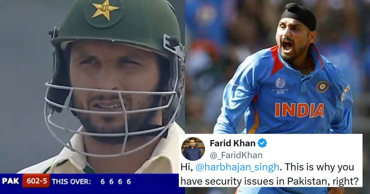 Harbhajan Singh Gives Sharp Reply To Pakistani