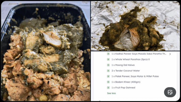 Woman finds Chicken pieces in Veg Meal, here’s what Zomato replied