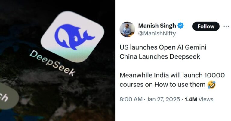 Internet Flooded With DeepSeek Memes After Its Explosive Launch