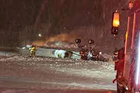 Plane Crashes Bangor Maine: Private Jet Carrying 8 Crashes During Takeoff Amid Snowstorm