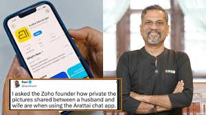 Zoho Founder Sridhar Vembu Responds When Asked If Couples Can Share Intimate Photos On Arattai App