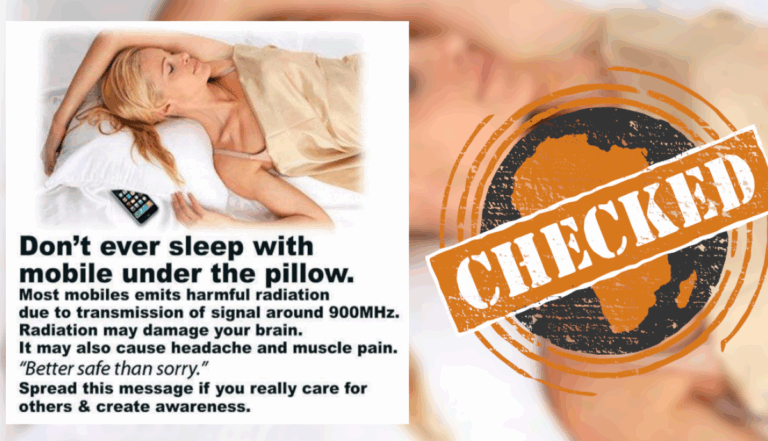Fact Check: Can Keeping a Mobile Phone Near Your Pillow Cause Death?