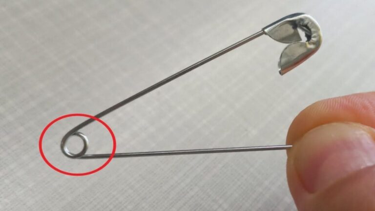 Ever Wondered What The Hole In A Safety Pin Is Really For? Here’s The Real Reason