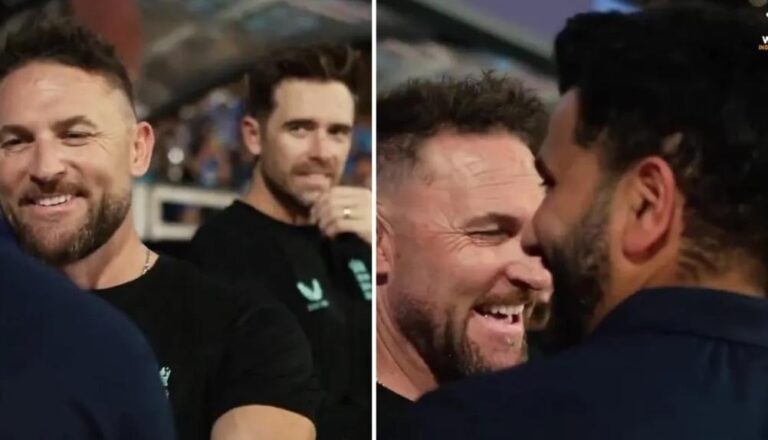 Brendon McCullum’s Funny Question To Rohit Sharma