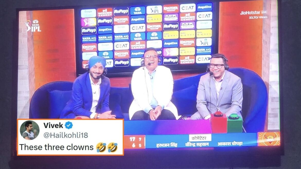Harbhajan Singh Gives Befitting Reply To Trolls For Calling Him, Sehwag & Aakash Chopra ‘Three Clowns’